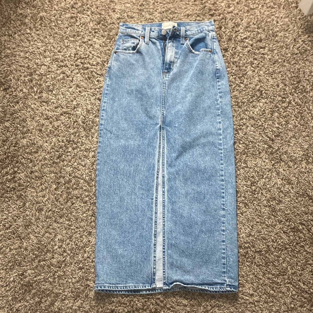 Universal Thread Blue Denim Skirt
